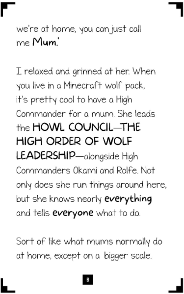 minecraft wolf 1 - player attack