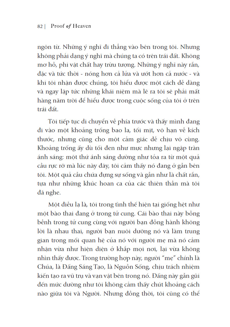 minh chứng thiên đường