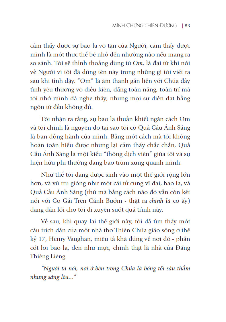 minh chứng thiên đường