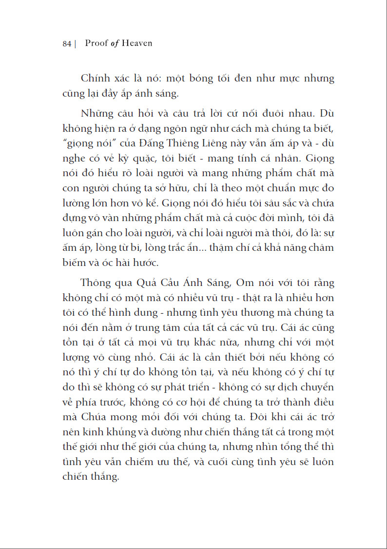 minh chứng thiên đường