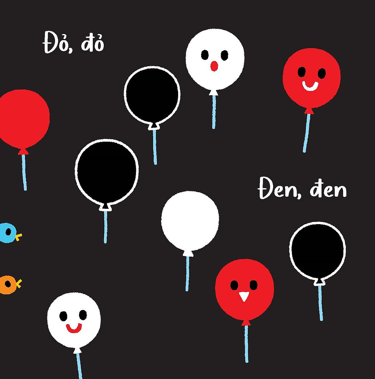 mình cùng vui chơi nhé! - đỏ, đỏ, đen, đen