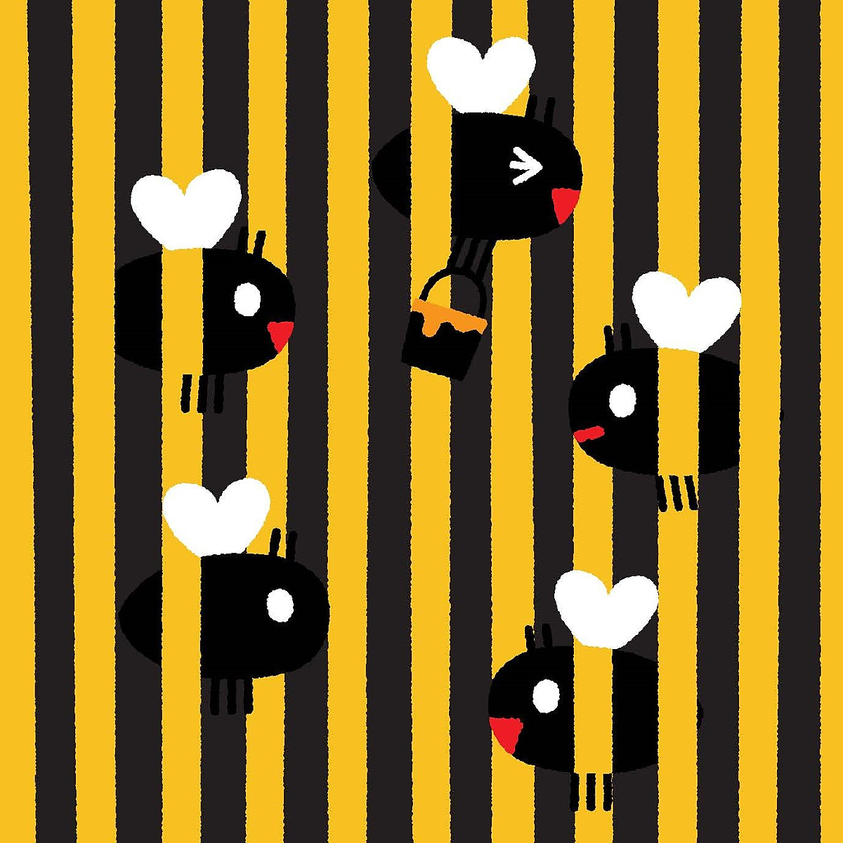 mình cùng vui chơi nhé! - vo ve vo ve! màu vàng