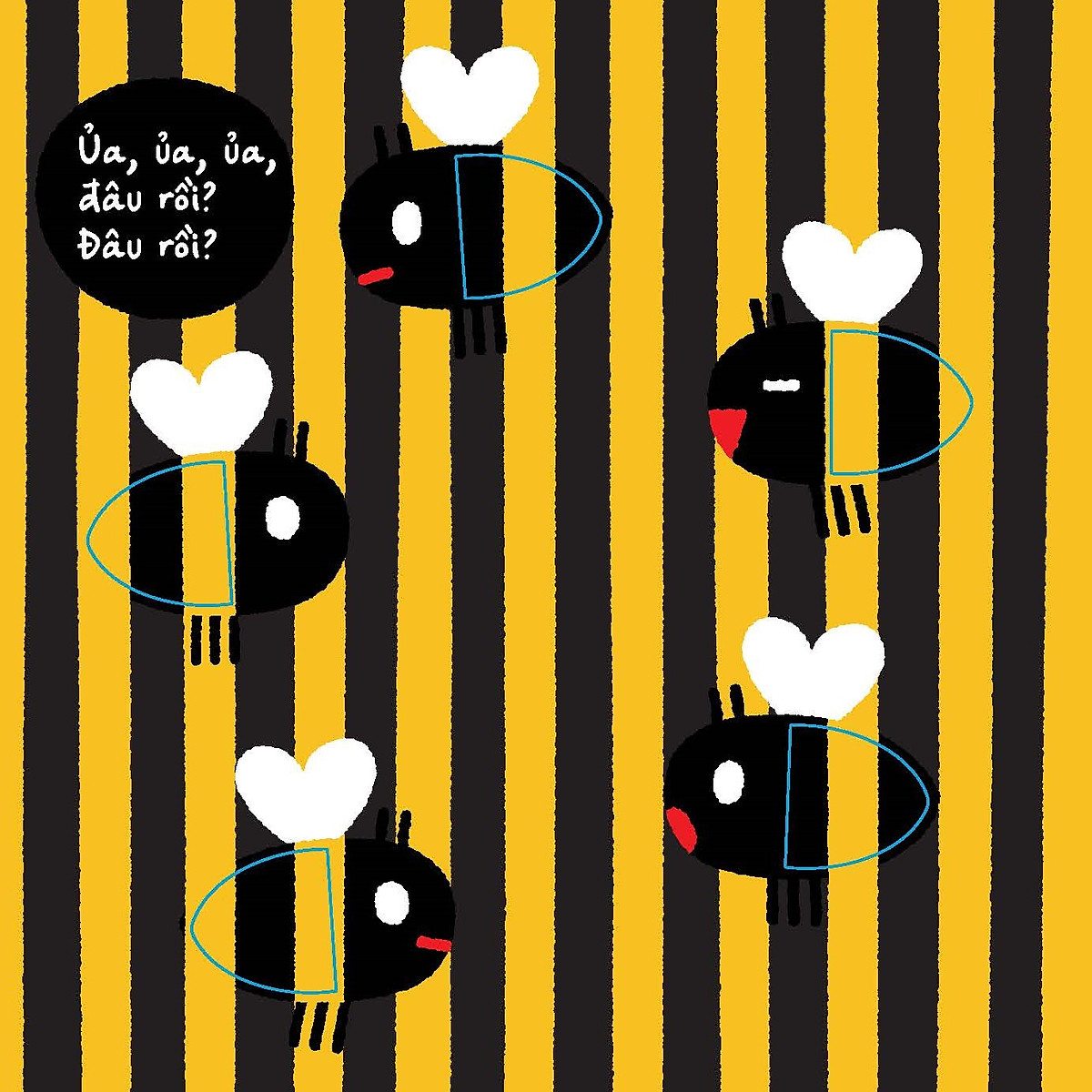 mình cùng vui chơi nhé! - vo ve vo ve! màu vàng