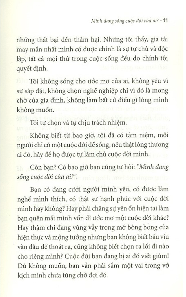 mình đang sống cuộc đời của ai? (tái bản 2023)