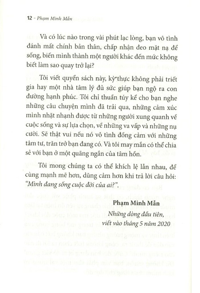 mình đang sống cuộc đời của ai? (tái bản 2023)