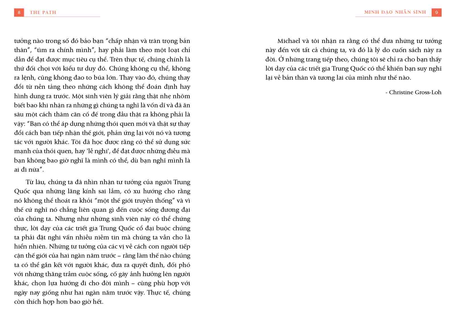 minh đạo nhân sinh