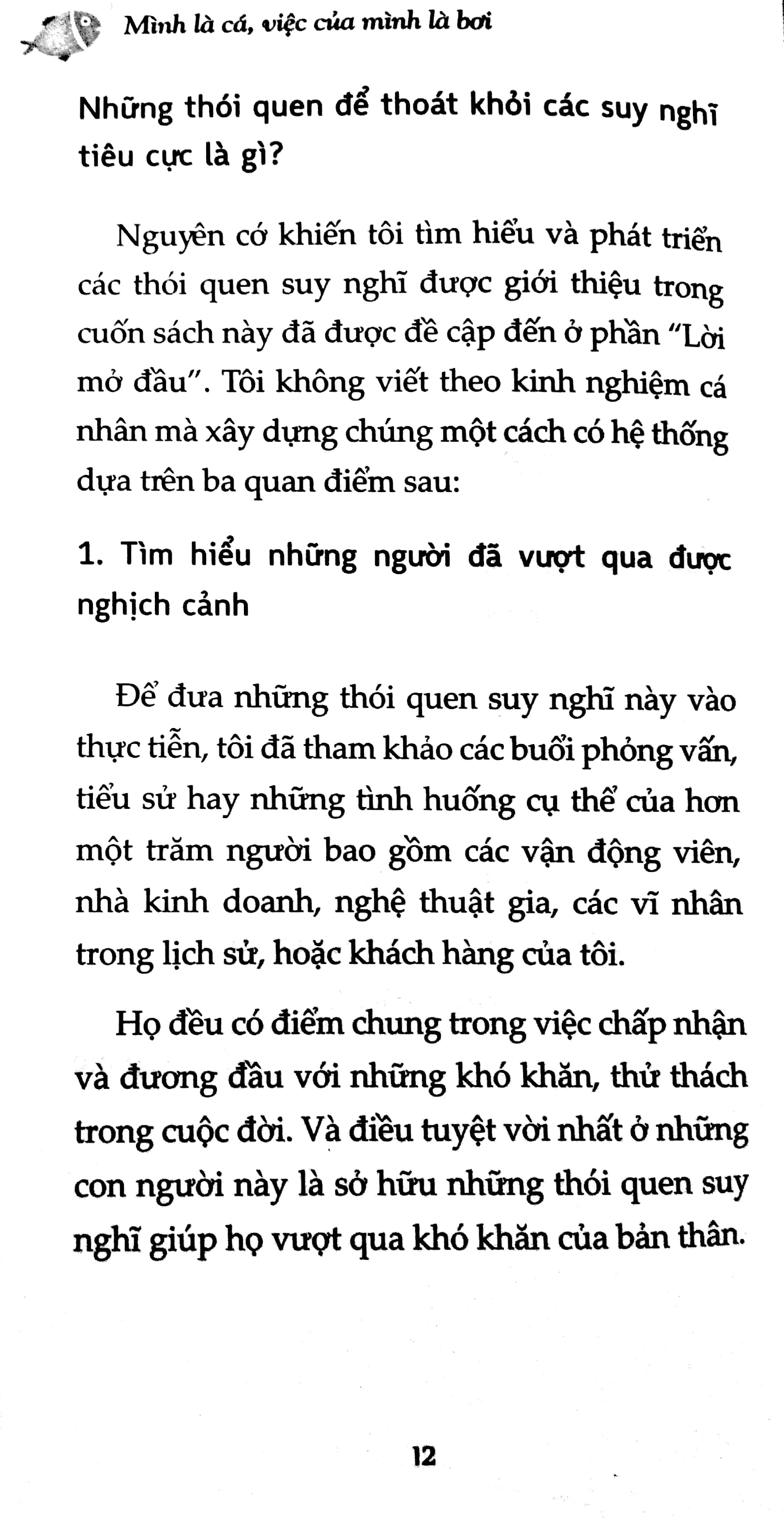 mình là cá, việc của mình là bơi - sống như người nhật (tái bản 2024)