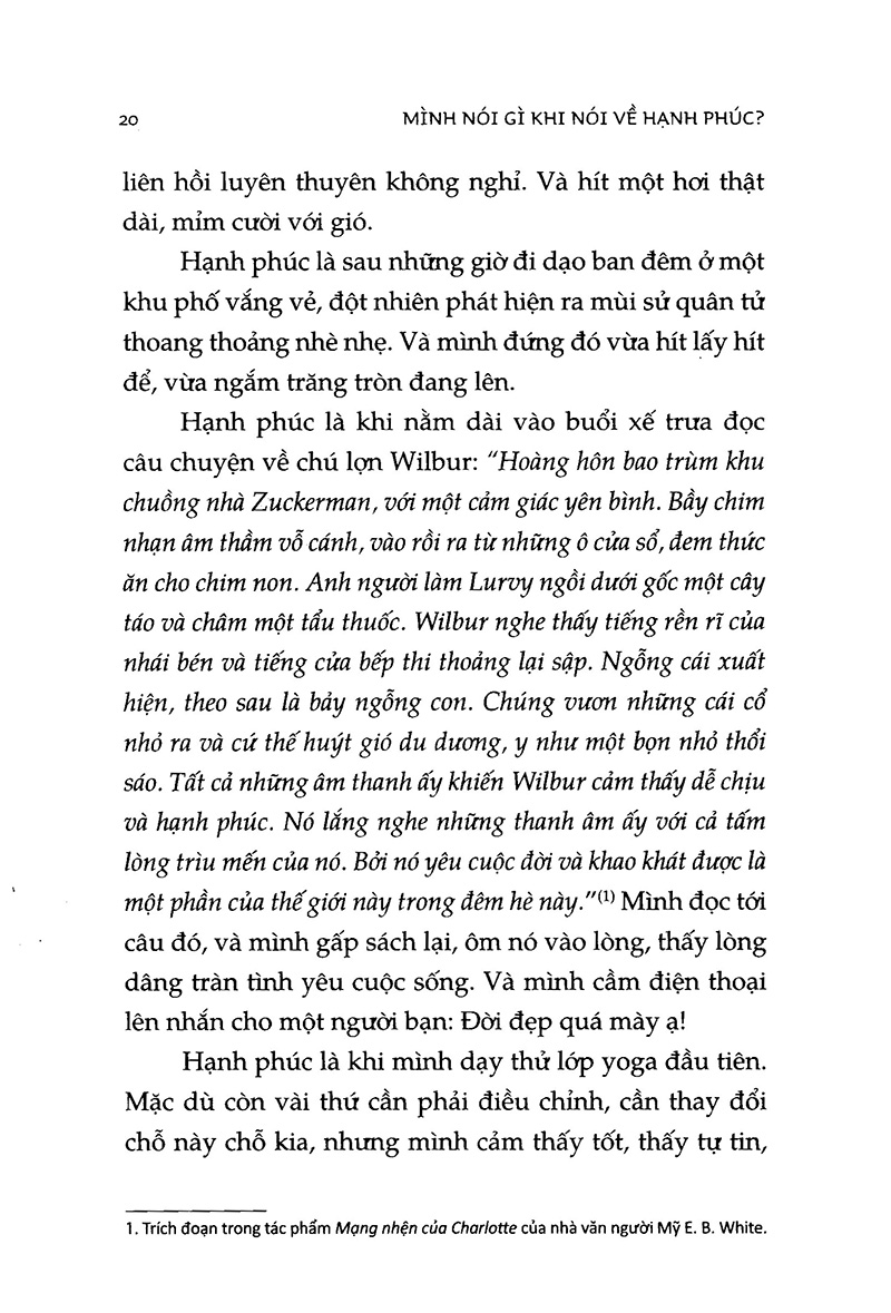 mình nói gì khi nói về hạnh phúc (tái bản 2022)
