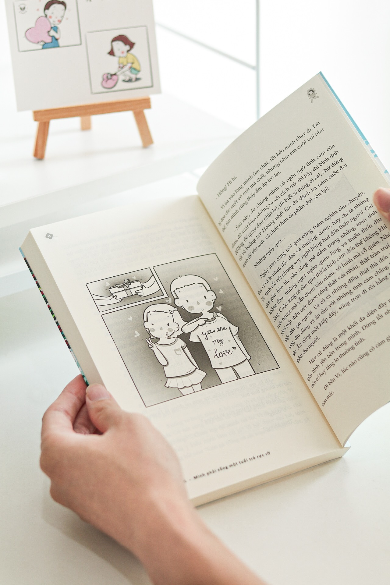 mình phải sống một tuổi trẻ rực rỡ - tặng kèm bookmark bế hình + postcard bồi cứng