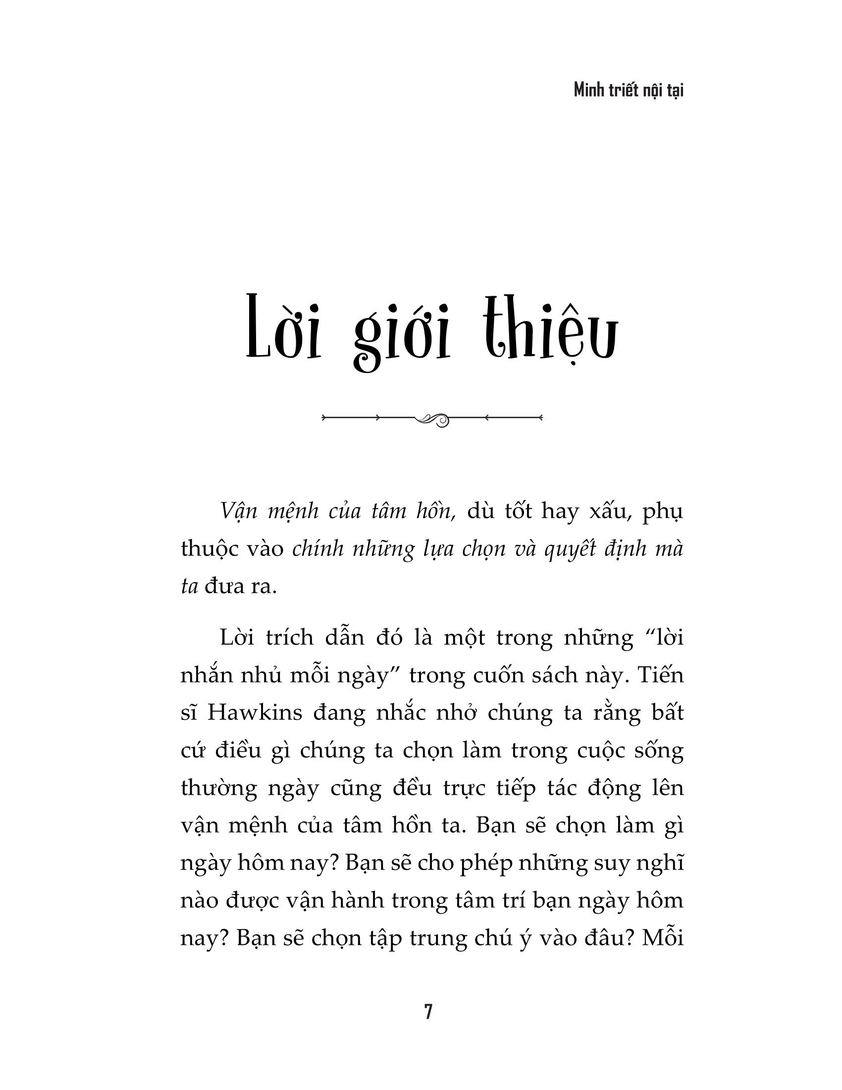 minh triết nội tại