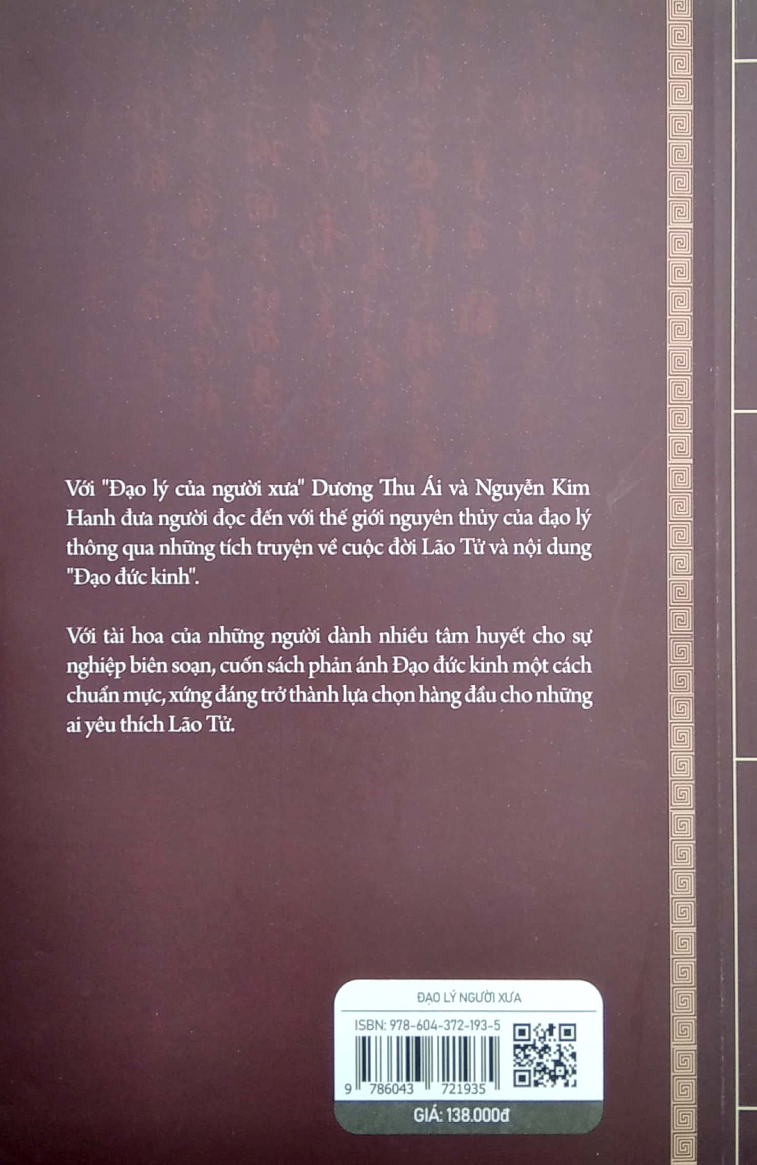 minh triết phương đông - đạo lý người xưa