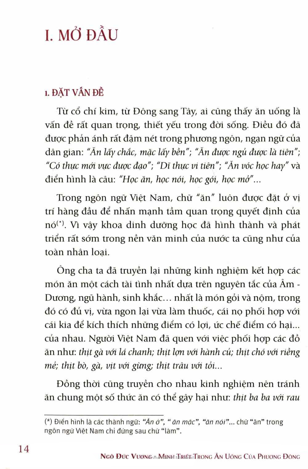 minh triết trong ăn uống của phương đông (tái bản 2023)