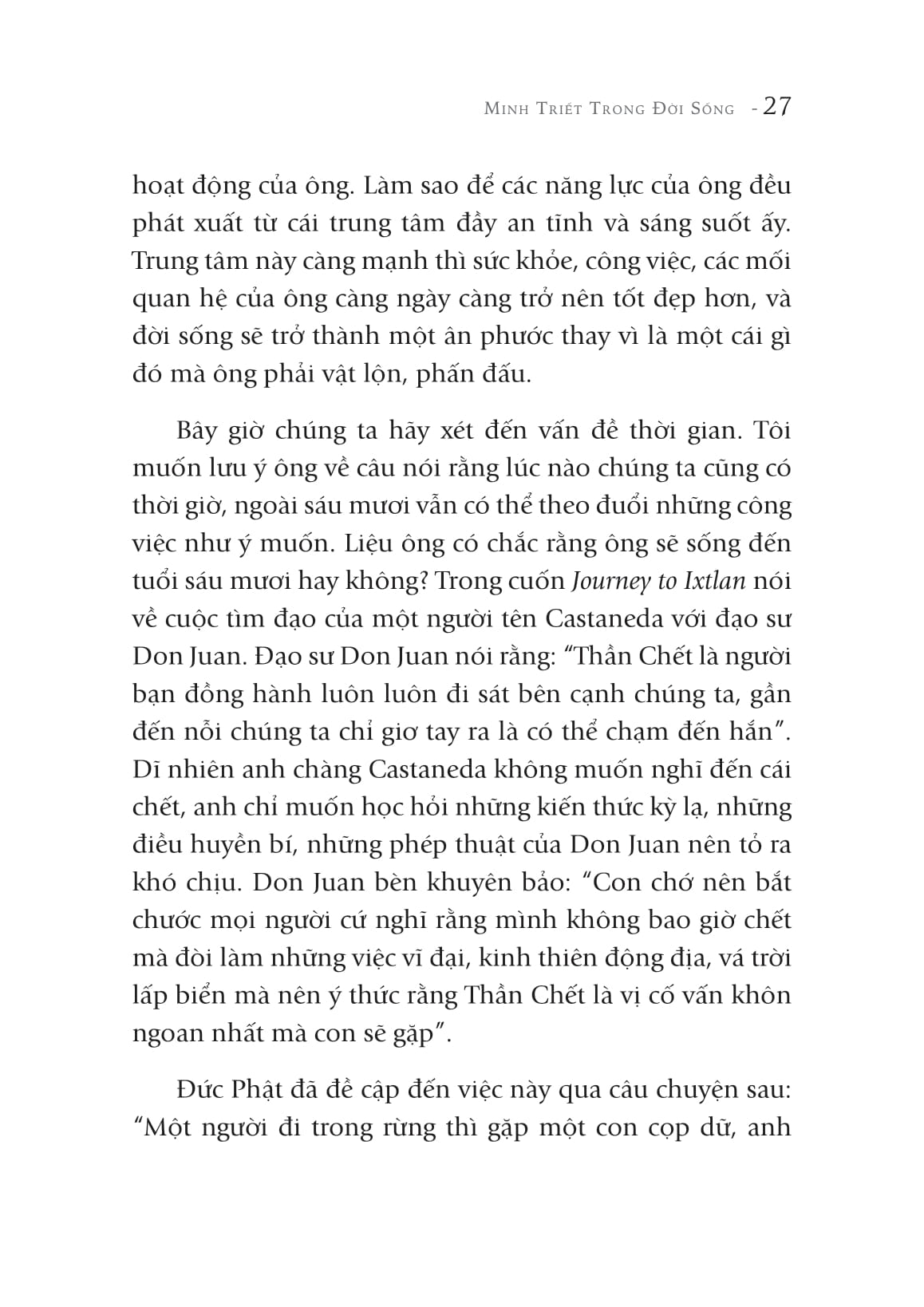 minh triết trong đời sống (tái bản 2021)