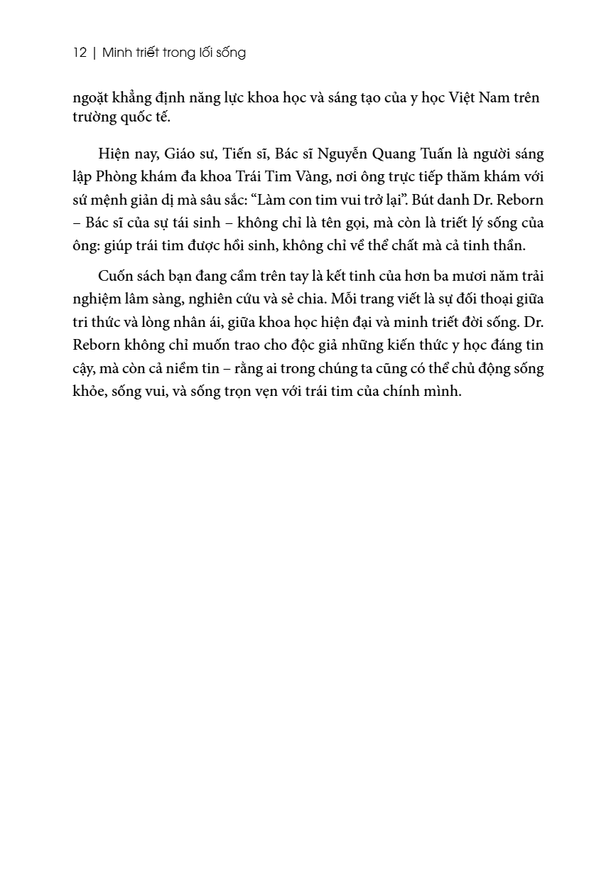 Minh Triết Trong Lối Sống - Hành Trình Để Có Sức Khoẻ Toàn Diện Và Phòng Chống Bệnh Không Lây Nhiễm
