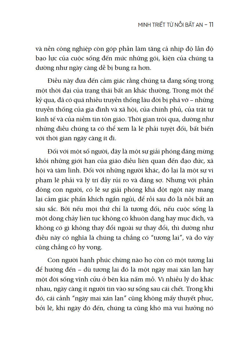 Minh Triết Từ Nỗi Bất An - The Wisdom Of Insecurity