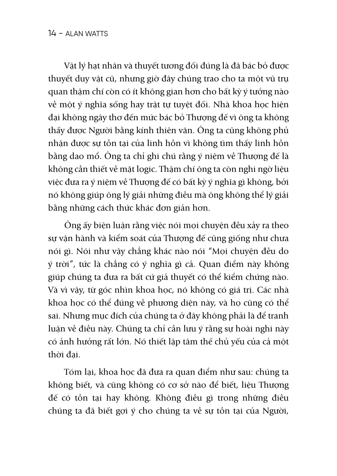 Minh Triết Từ Nỗi Bất An - The Wisdom Of Insecurity