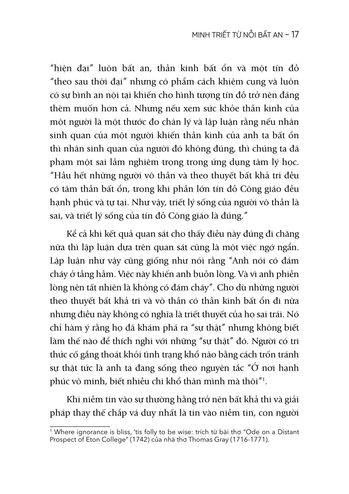 Minh Triết Từ Nỗi Bất An - The Wisdom Of Insecurity