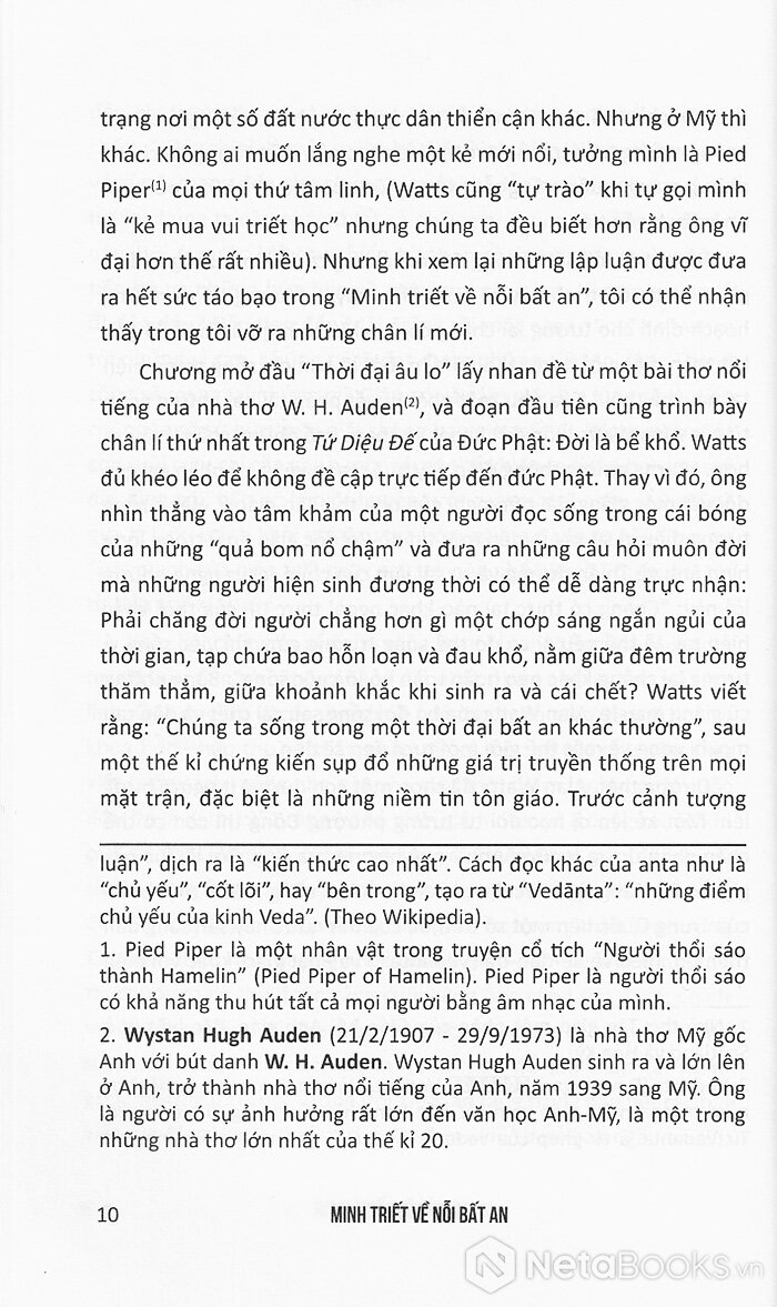 minh triết về nỗi bất an - một thông điệp cho thời đại đầy lo âu (tái bản 2023)