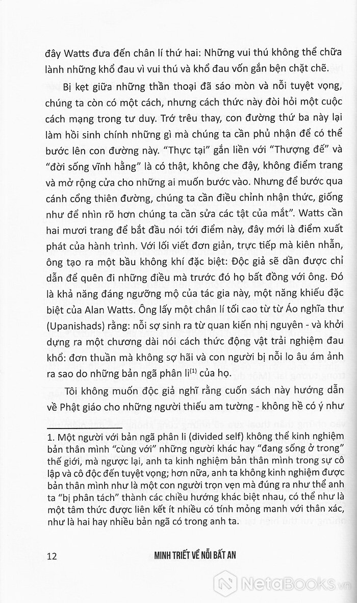 minh triết về nỗi bất an - một thông điệp cho thời đại đầy lo âu (tái bản 2023)