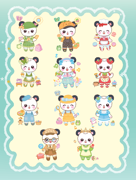 Mini Fashion Show - Gau Teddy