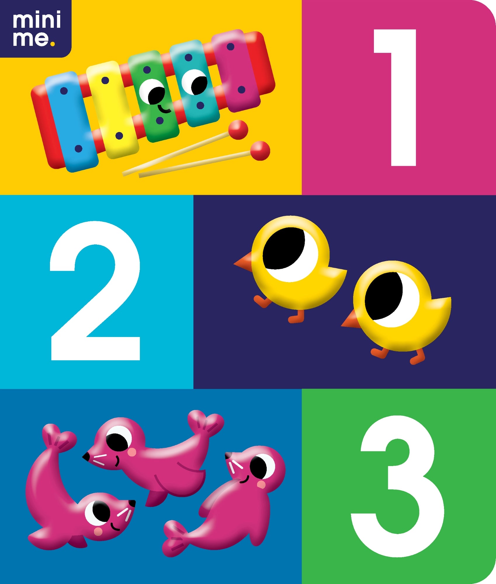 mini me - board book - my first 123