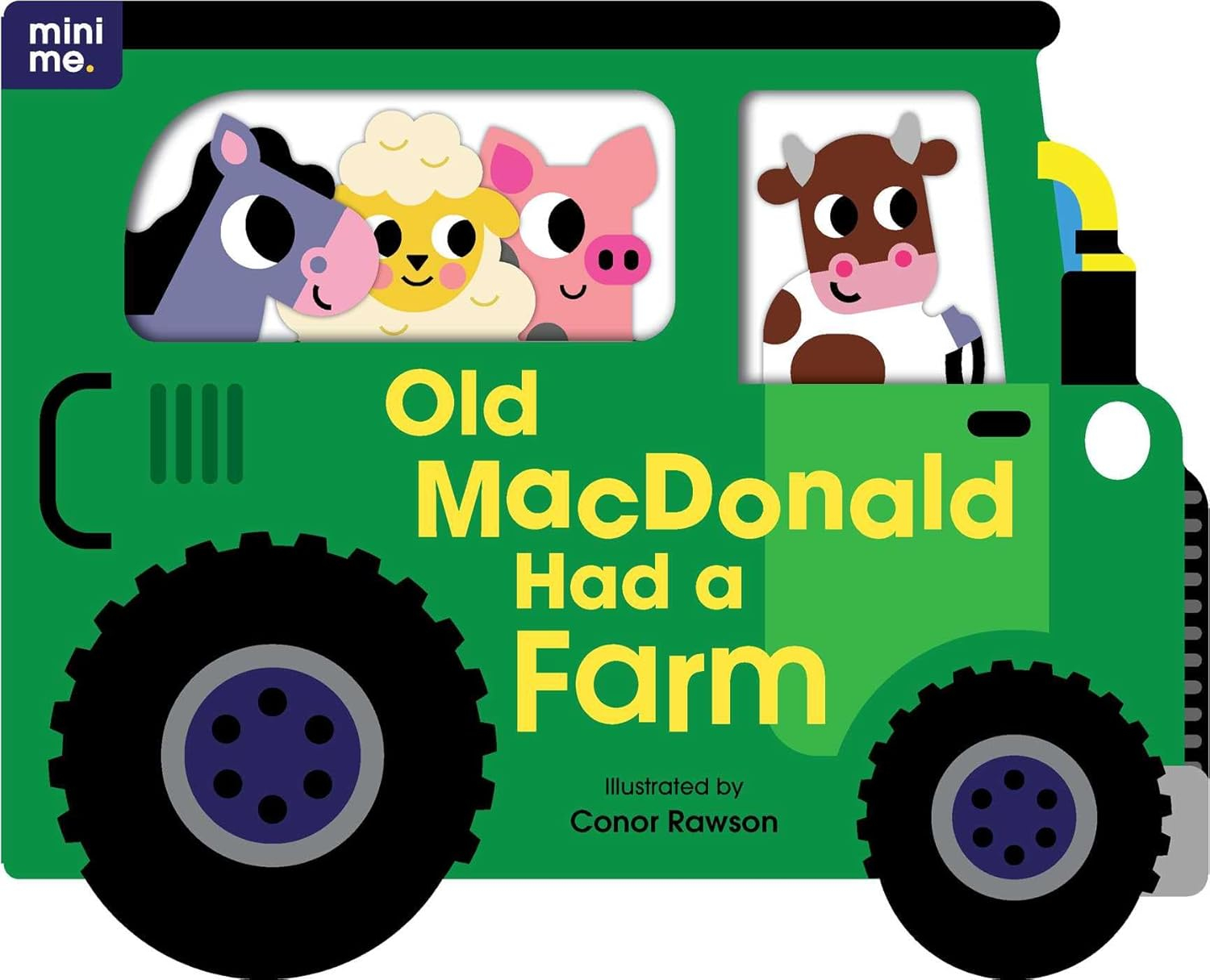 mini me - shaped board book - old macdonald had a farm
