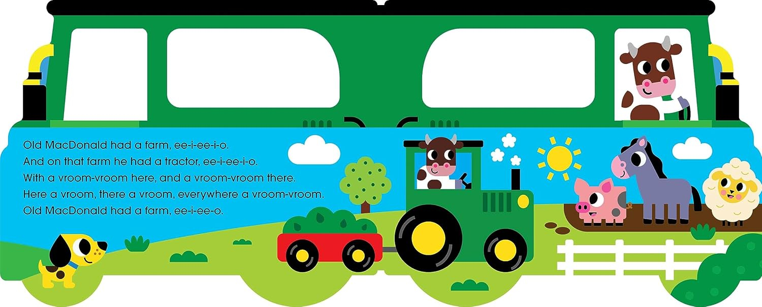 mini me - shaped board book - old macdonald had a farm