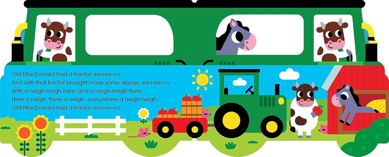 mini me - shaped board book - old macdonald had a farm
