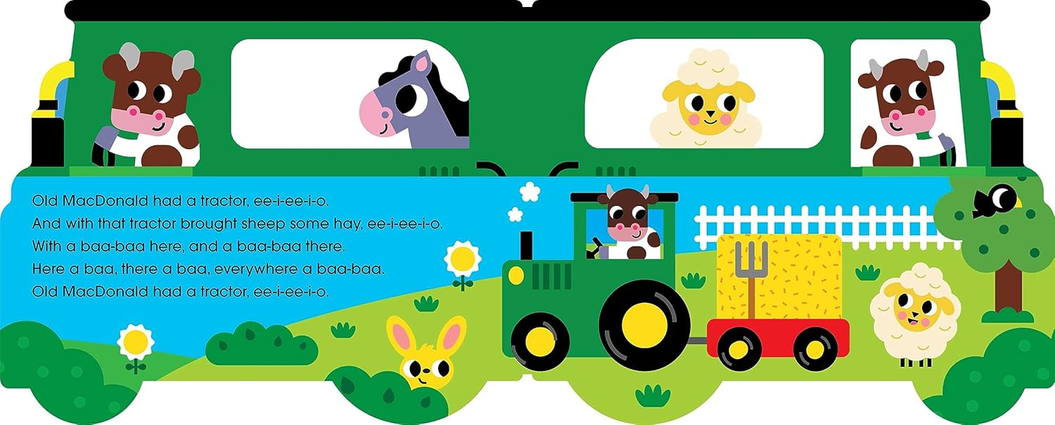 mini me - shaped board book - old macdonald had a farm