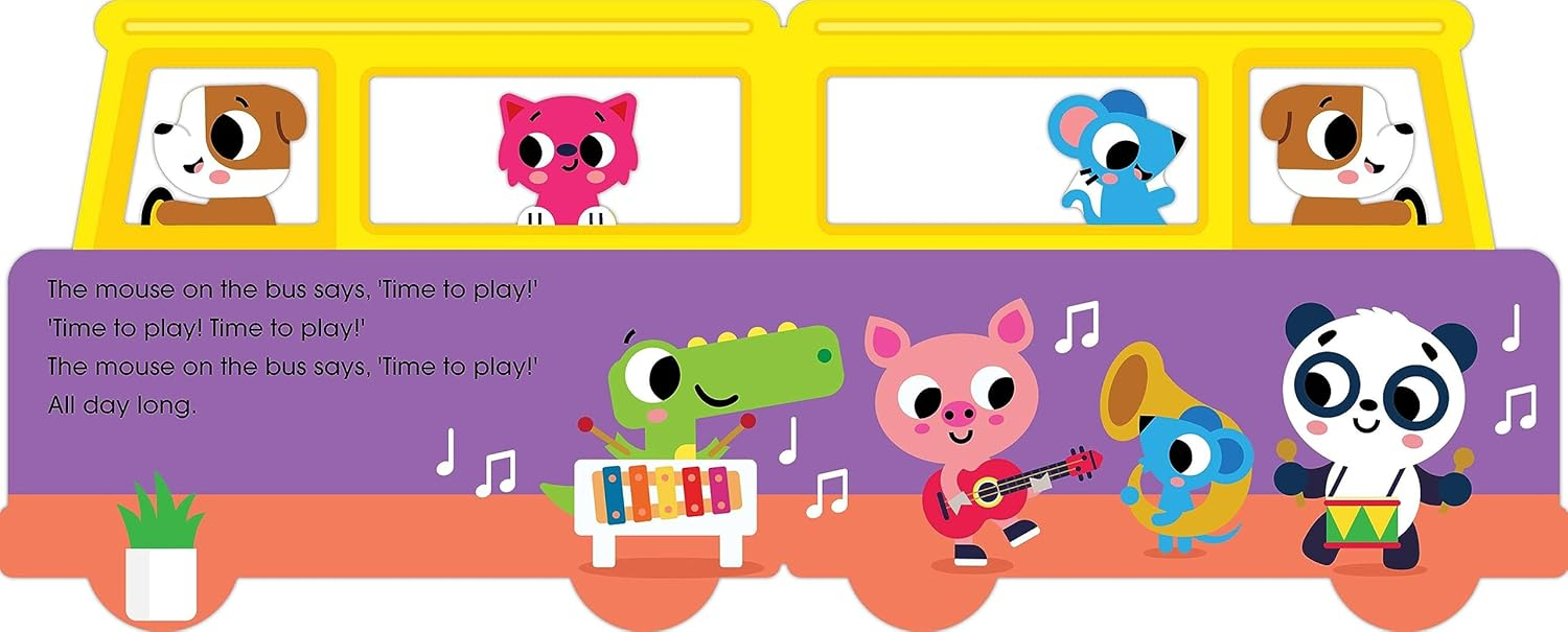 mini me - the wheels on the bus