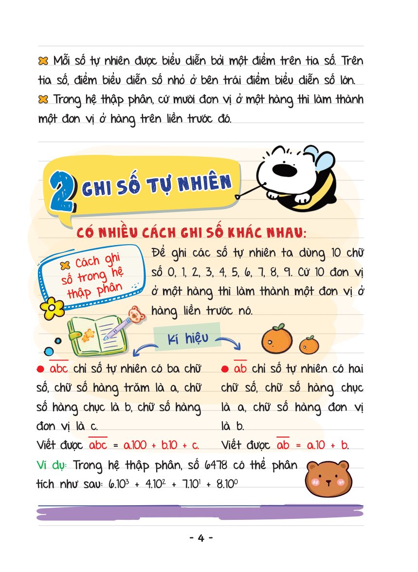 Mini Note - Công Thức Học Nhanh Toán 6 - Ảnh 5