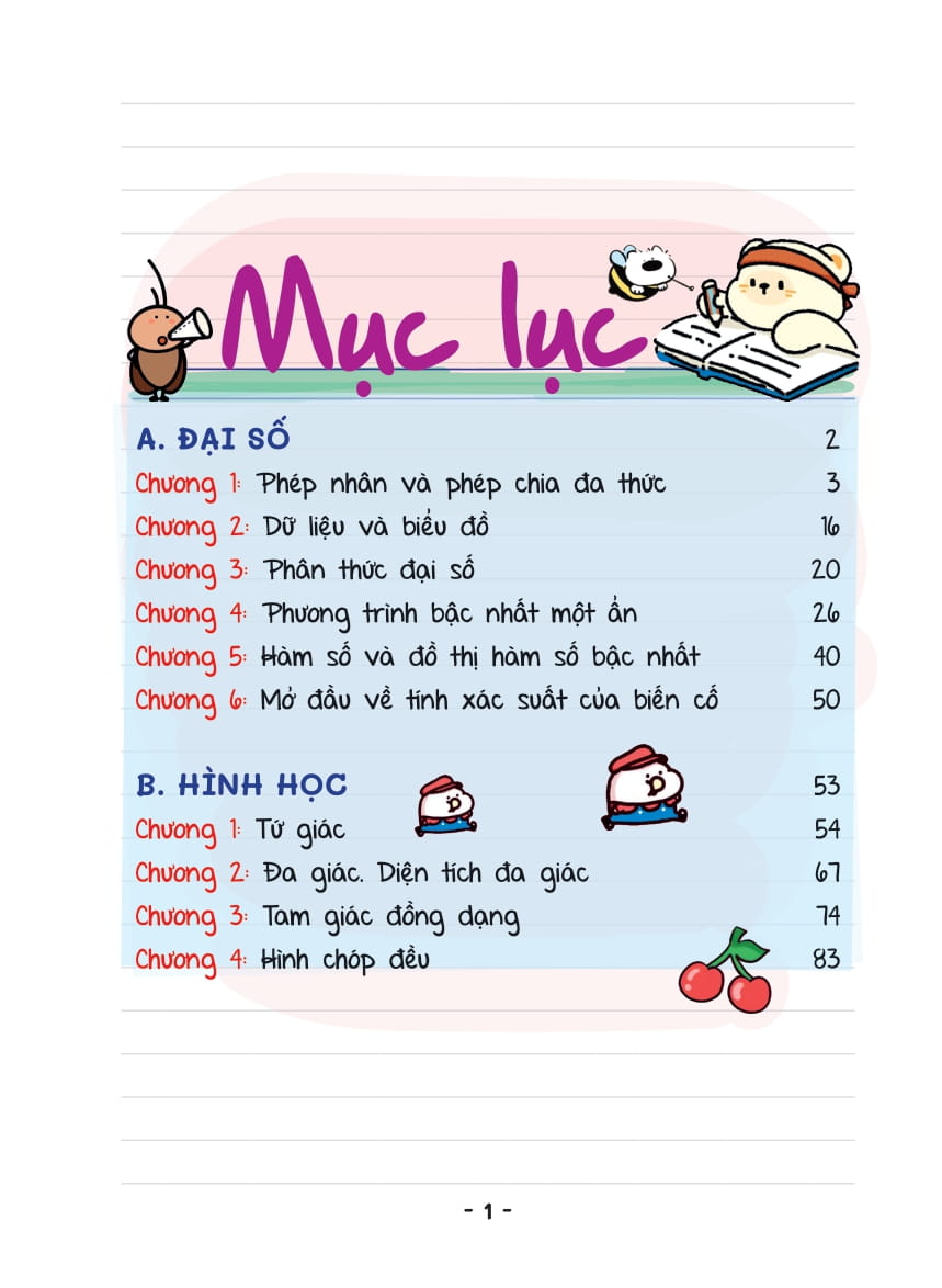 Mini Note - Sieu Gon, Sieu Nho Toan 8