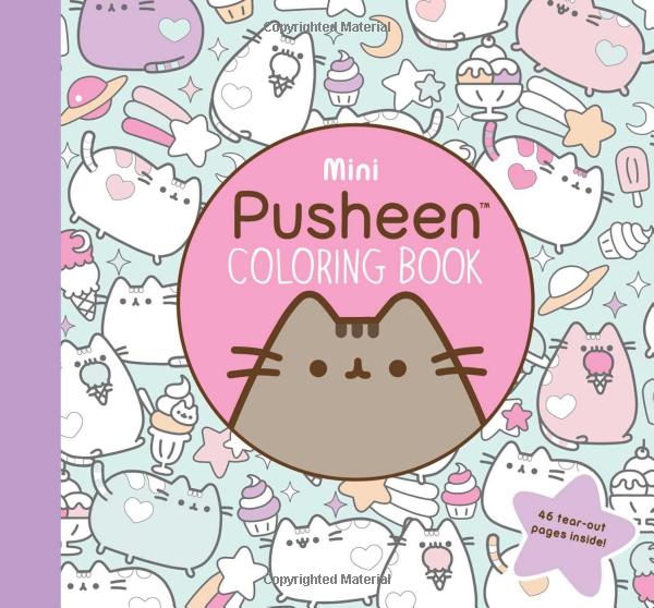 mini pusheen coloring book (a pusheen book)