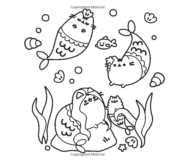 mini pusheen coloring book (a pusheen book)
