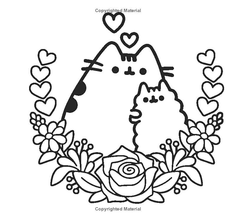 mini pusheen coloring book (a pusheen book)