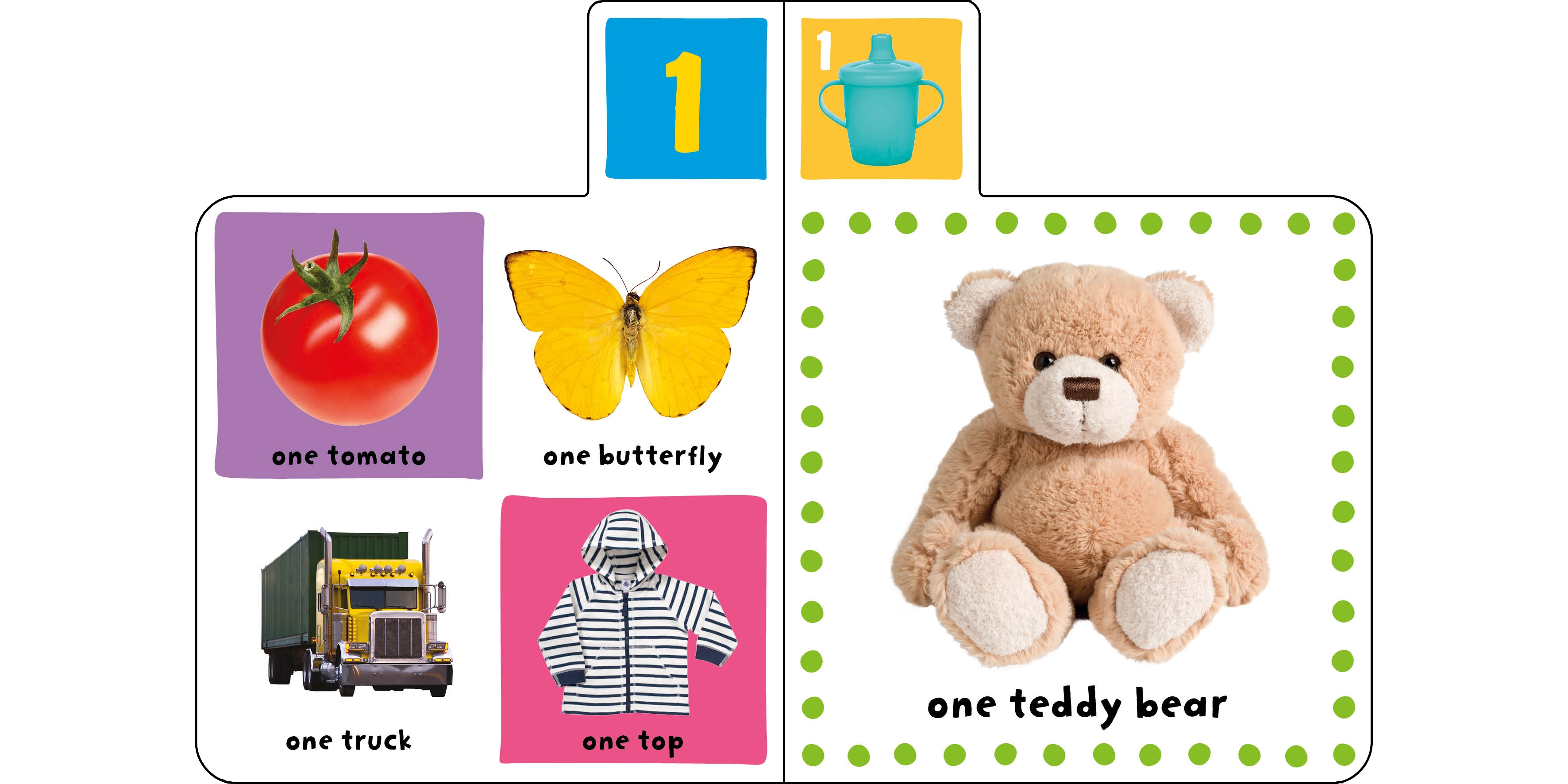 mini tab books: numbers