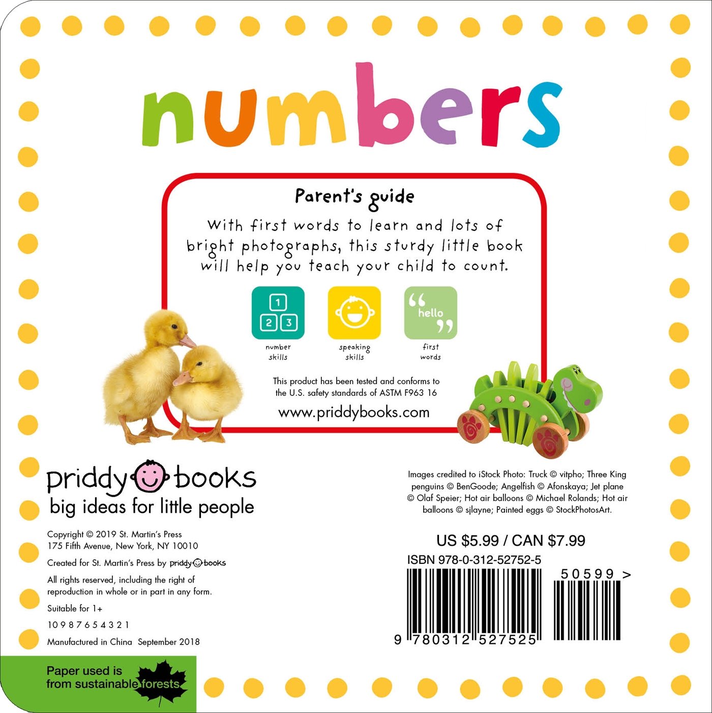 mini tab books: numbers