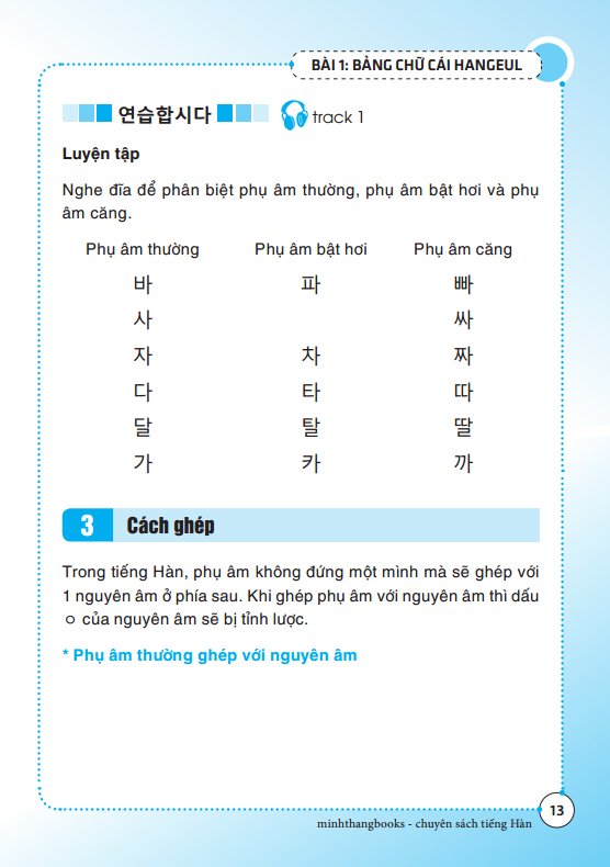 minjung - tự học tiếng hàn cấp tốc (tái bản 2019)