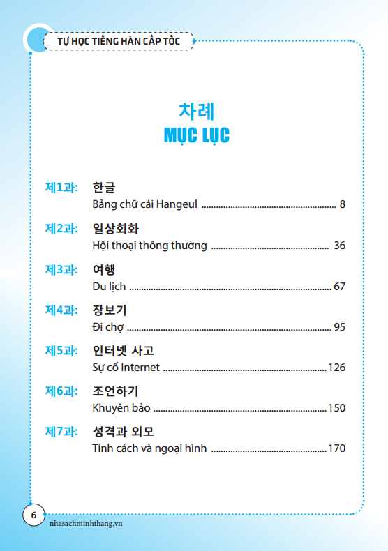 minjung - tự học tiếng hàn cấp tốc (tái bản 2019)