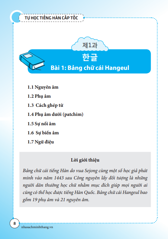 minjung - tự học tiếng hàn cấp tốc (tái bản 2019)