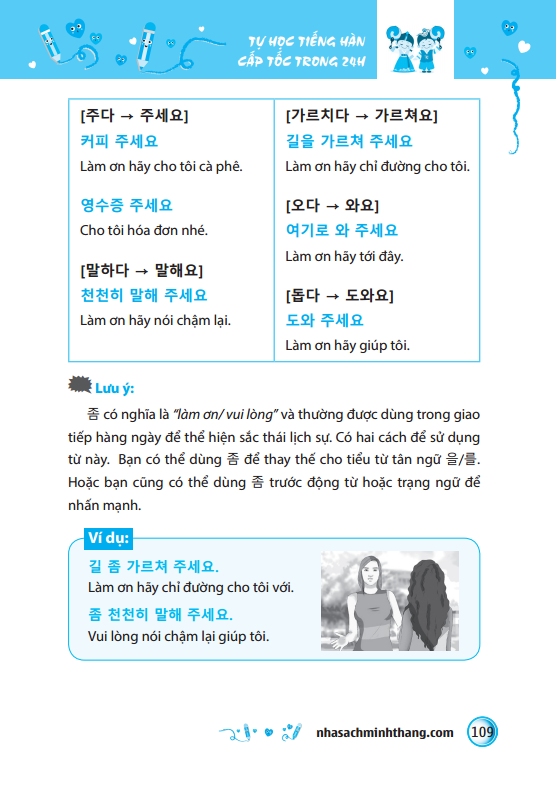 minjung - tự học tiếng hàn cấp tốc trong 24h