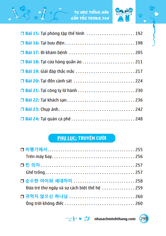 minjung - tự học tiếng hàn cấp tốc trong 24h