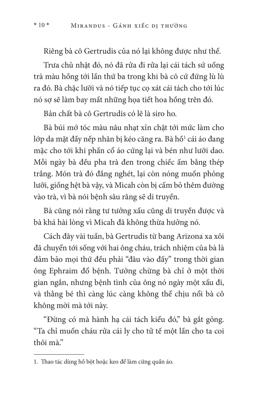 mirandus - gánh xiếc dị thường