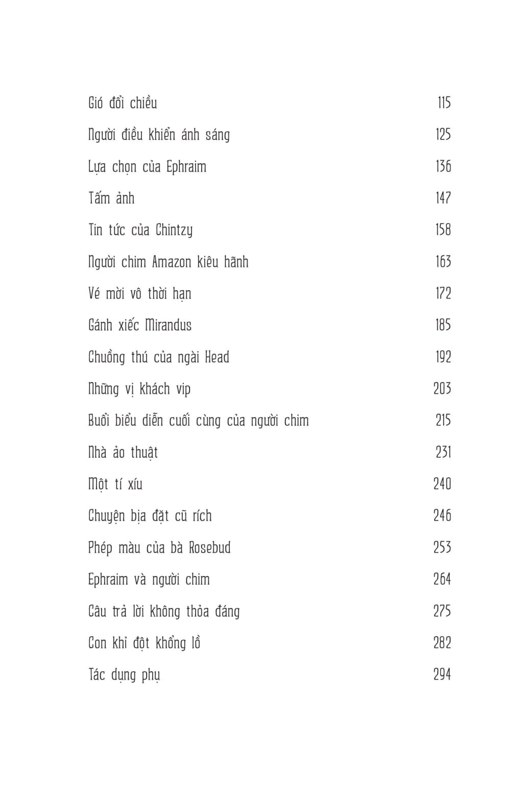 mirandus - gánh xiếc dị thường