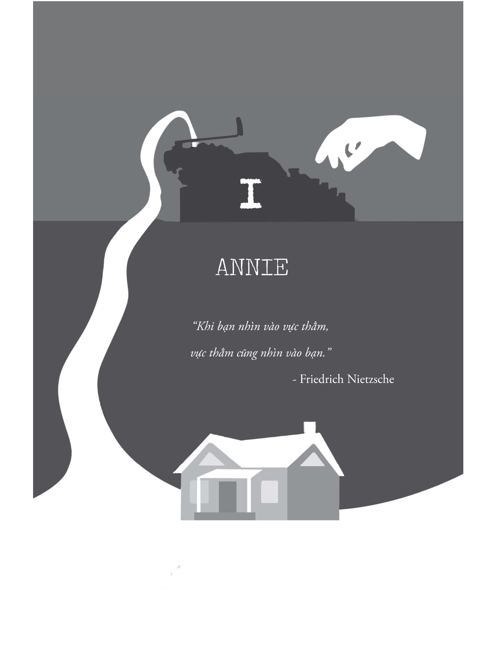 misery - chiếc máy đánh chữ đẫm máu ở vùng núi tuyết