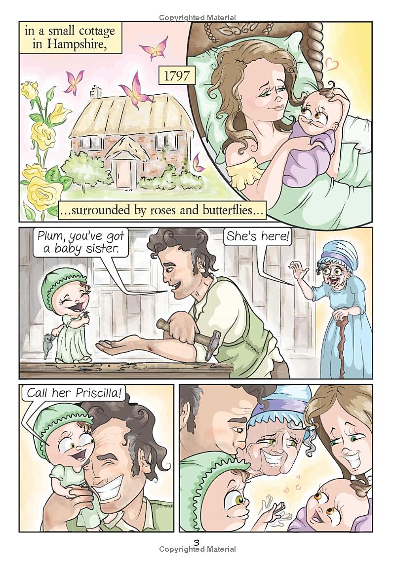 miss butterworth and the mad baron: a graphic novel