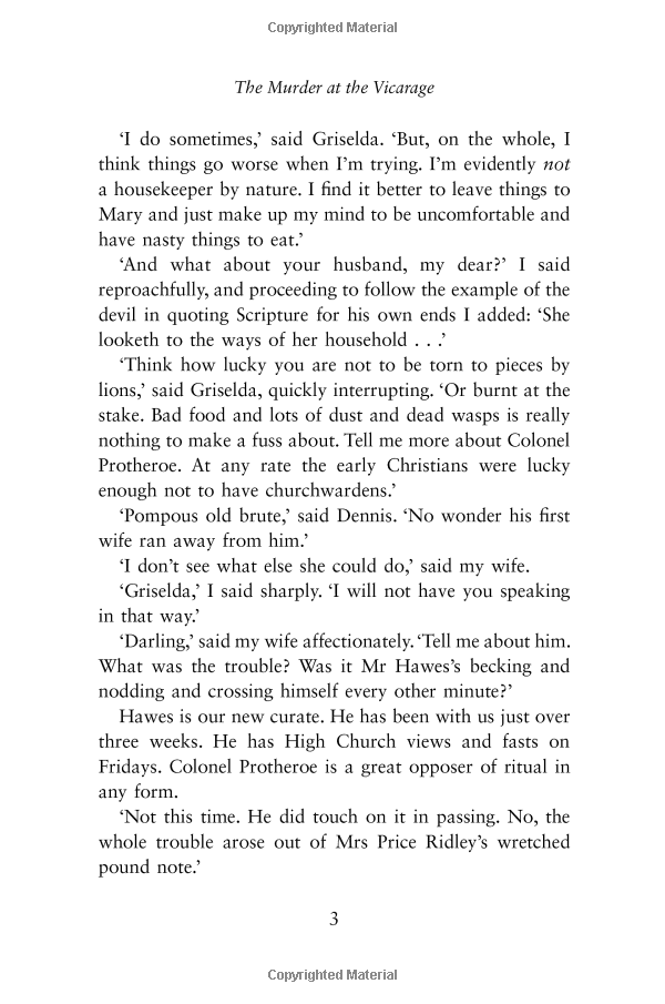 miss marple - the murder at the vicarage