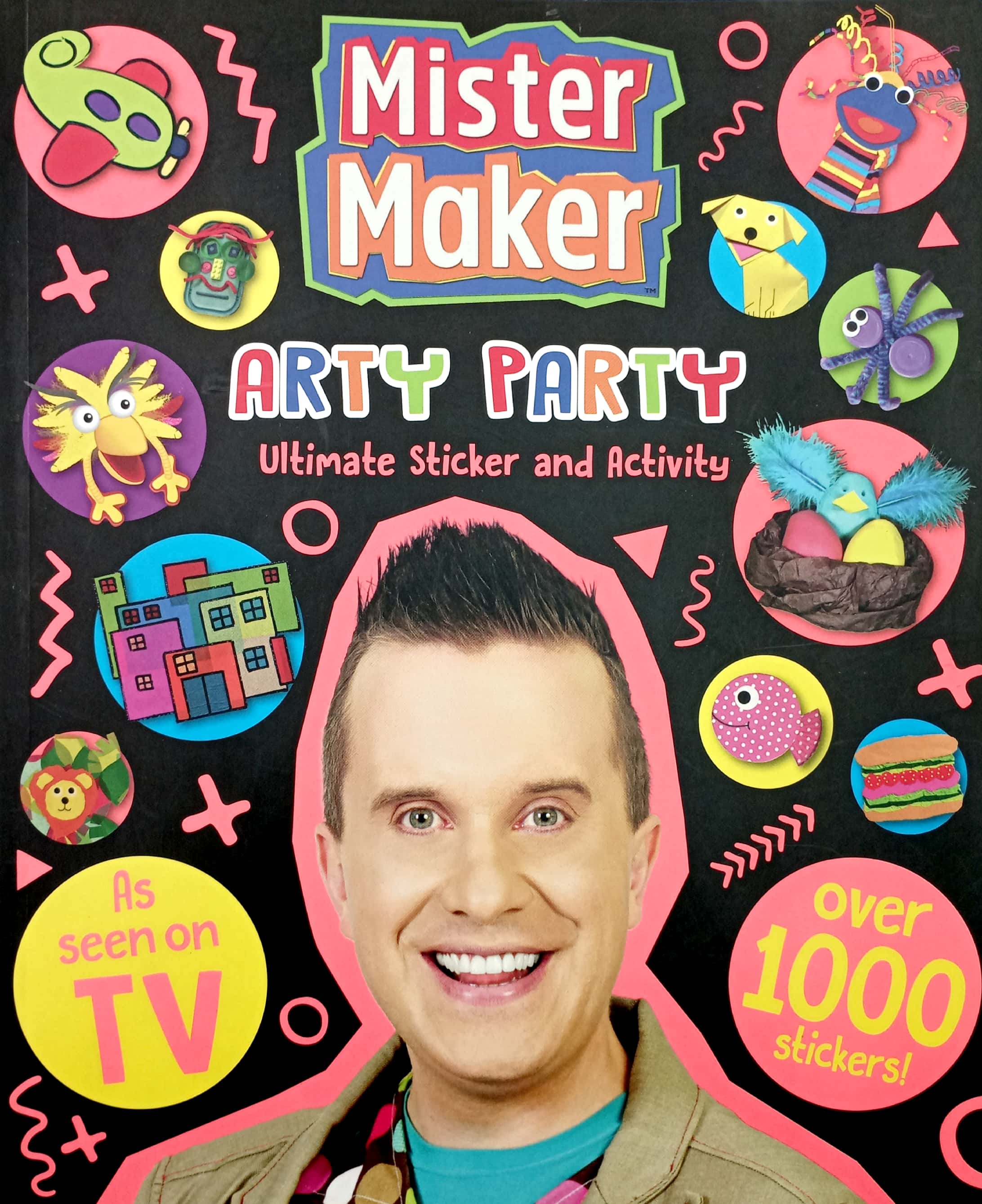 mister maker giant sticker and activity book