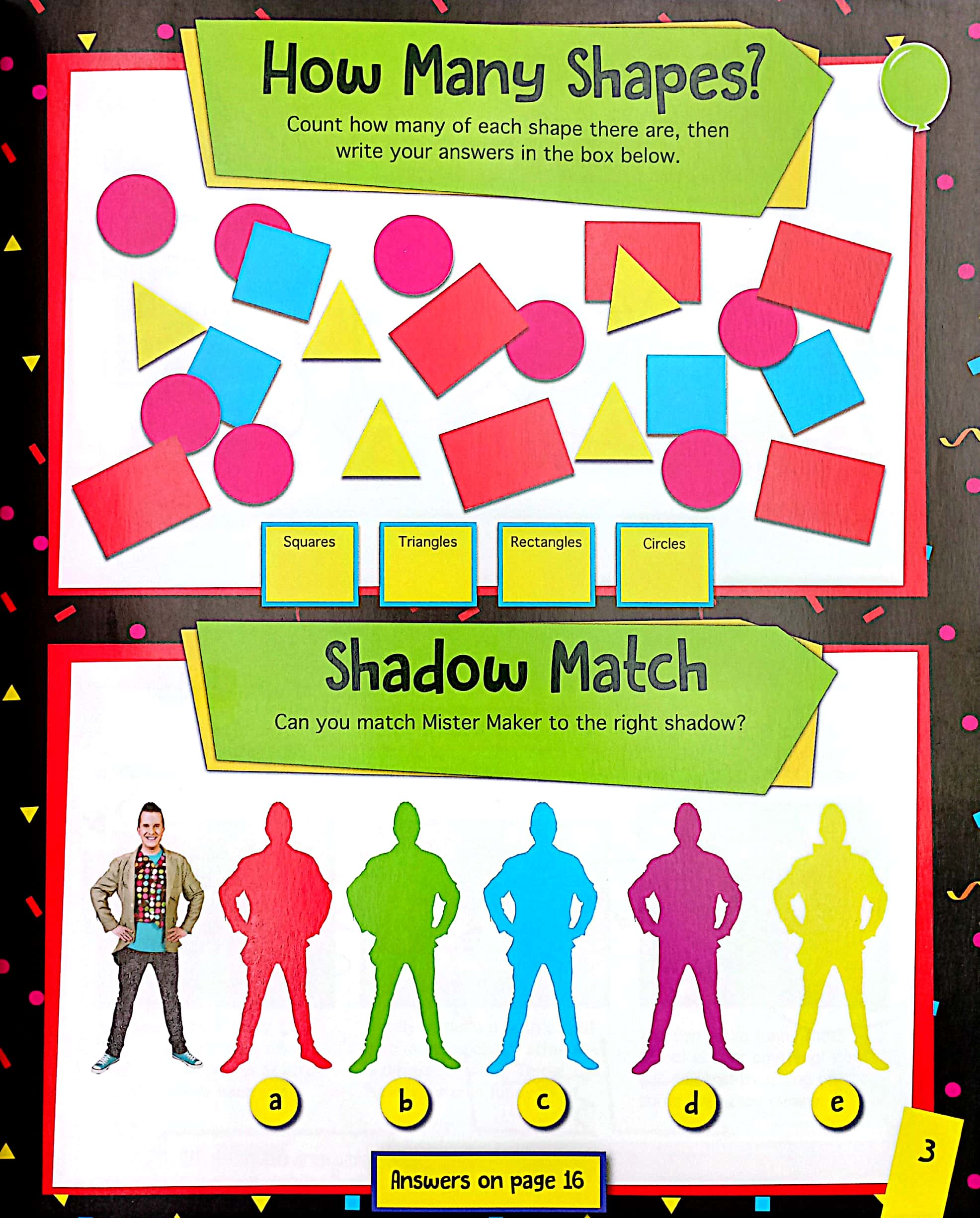 mister maker giant sticker and activity book