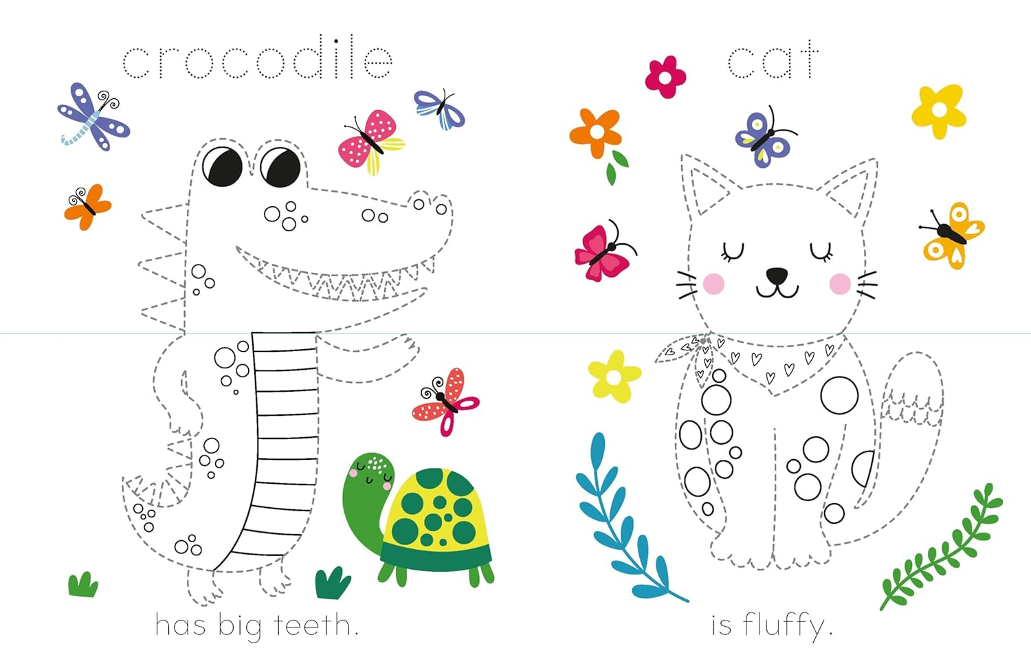 mix & match tracing - animals